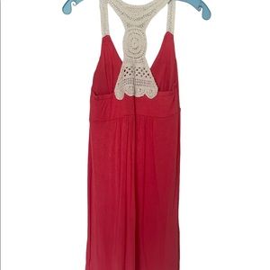 Sundress with lace back